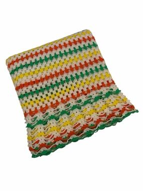 Spring Sunshine Crotchet Throw Blanket